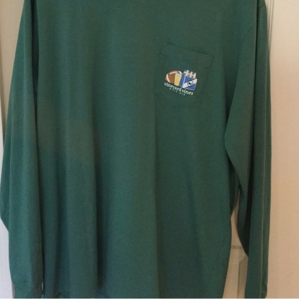 Vineyard Vines Olive Crew Neck Tee